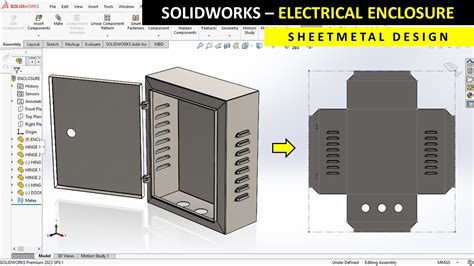 designing a shower enclosure solidworks sheet metal|Solidworks Sheetmetal Design and Developments .